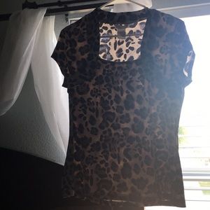 Leopard Print Top
